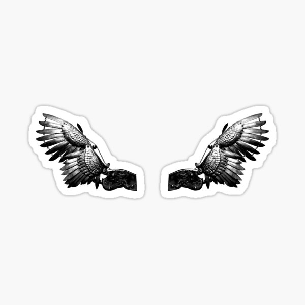 Steel wings Sticker