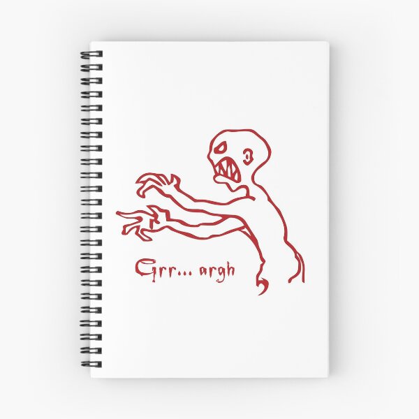 Item preview, Grey Grrr Argh Monster, Grr Arghh, Buffy the Vampire Slayer, Mutant Enemy, 90s, BTVS, Zombie, Joss Whedon, Angel, Buffering, Pop Culture, Zombie designed and sold by S Hazelwood .
