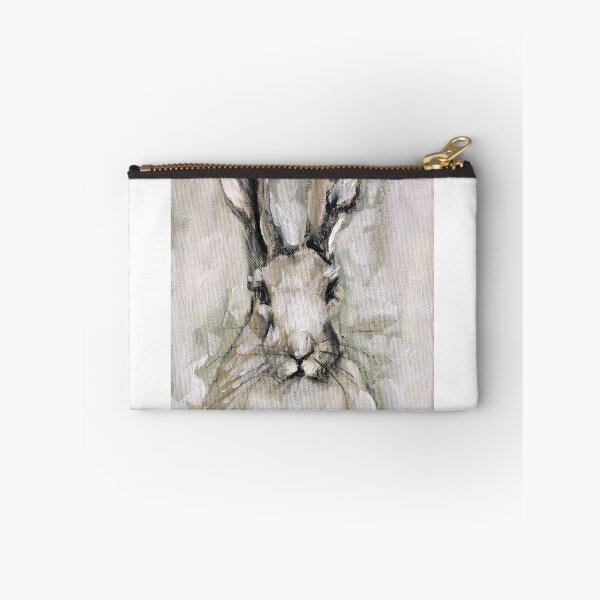 Item preview, White Rabbit Portrait painting designed and sold by Julie Mayo.