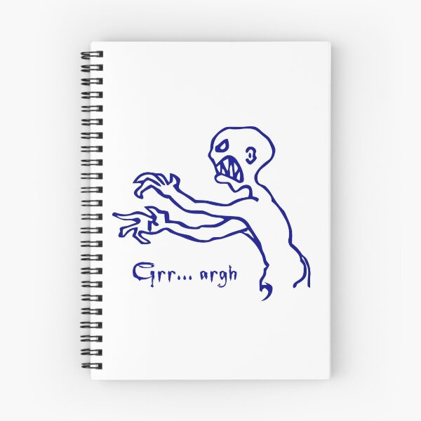 Item preview, Grey Grrr Argh Monster, Grr Arghh, Buffy the Vampire Slayer, Mutant Enemy, 90s, BTVS, Zombie, Joss Whedon, Angel, Buffering, Pop Culture, Zombie designed and sold by S Hazelwood .