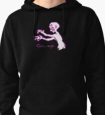 Grey Grrr Argh Monster, Grr Arghh, Buffy the Vampire Slayer, Mutant Enemy, 90s, BTVS, Zombie, Joss Whedon, Angel, Buffering, Pop Culture, Zombie Pullover Hoodie