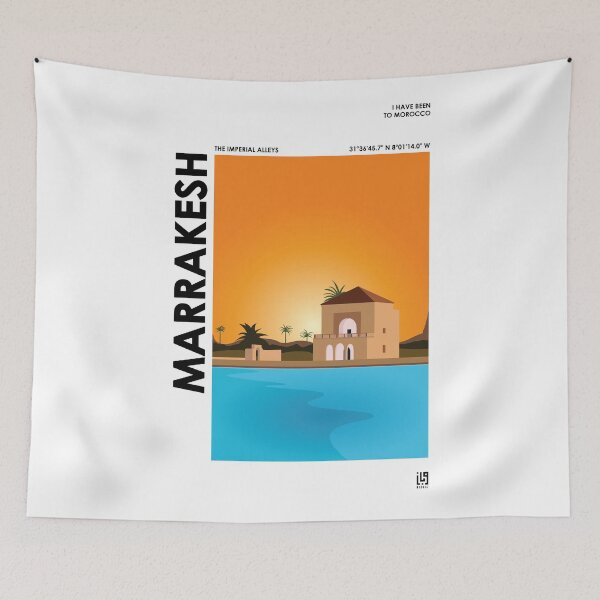 Item preview, I HAVE BEEN TO MOROCCO - MARRAKESH designed and sold by wabaaz.