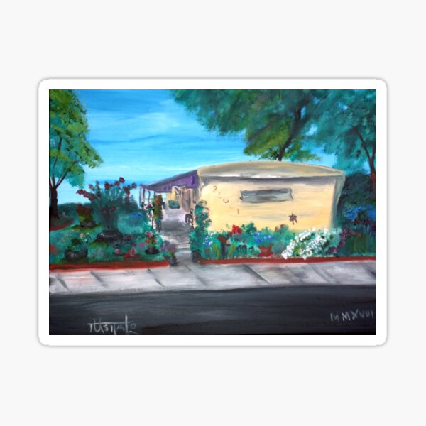 "Shirley's House" Sticker for Sale by tusitalo Redbubble