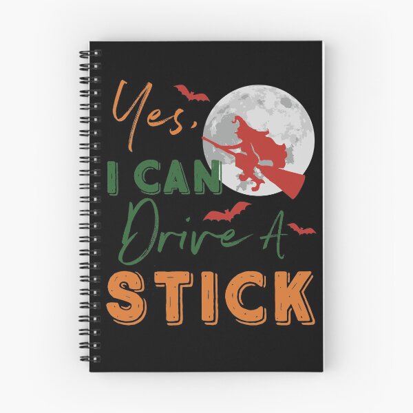 Item preview, Yes I Can Drive A Stick Funny Halloween Witch Broom T Shirt designed and sold by tronictees.