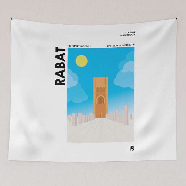 Item preview, I HAVE BEEN TO MOROCCO - RABAT designed and sold by wabaaz.