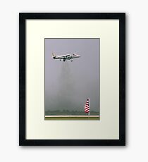 US Marine Harrier Framed Print