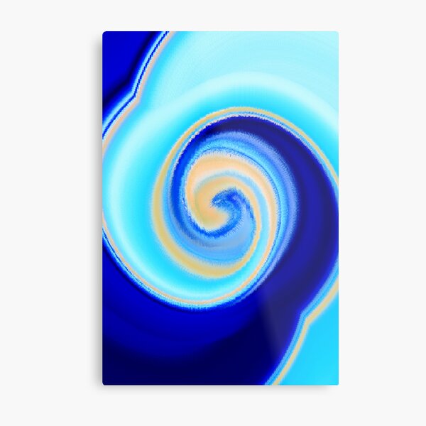 Find Your Center Metal Print