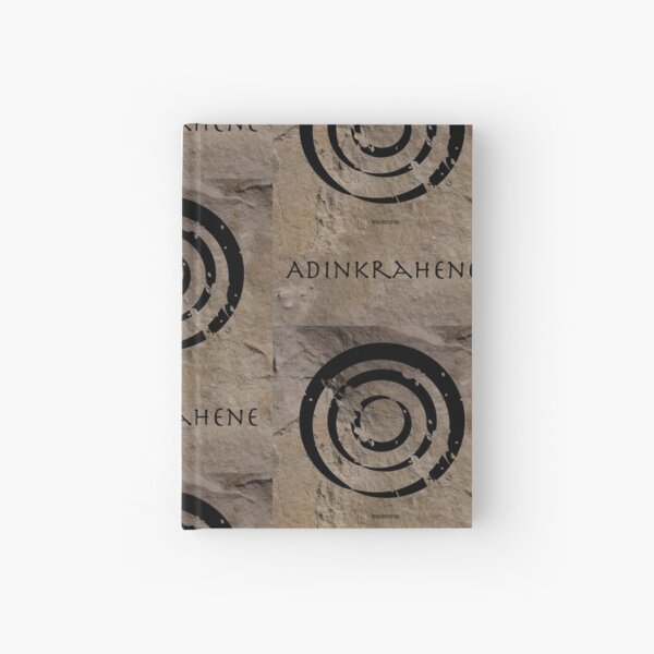 Adinkrahene Adinkra Symbol Hardcover Journal