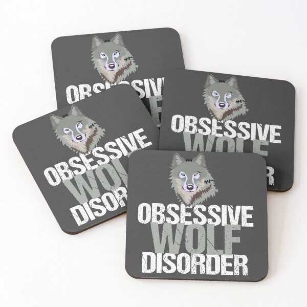 Item preview, Obsessive Wolf Disorder designed and sold by Epic Love Designs.