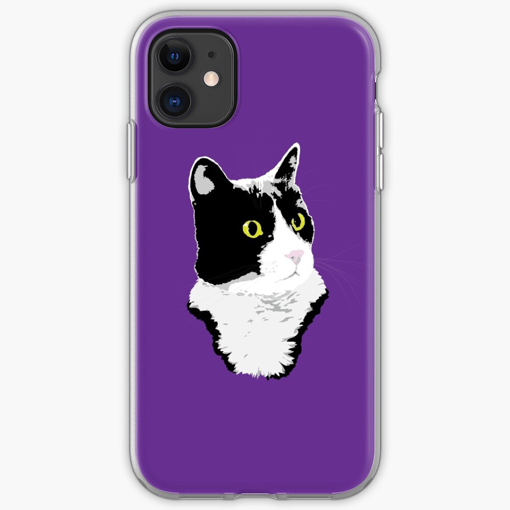 Regal Tuxedo Kitty iPhone Case & Cover