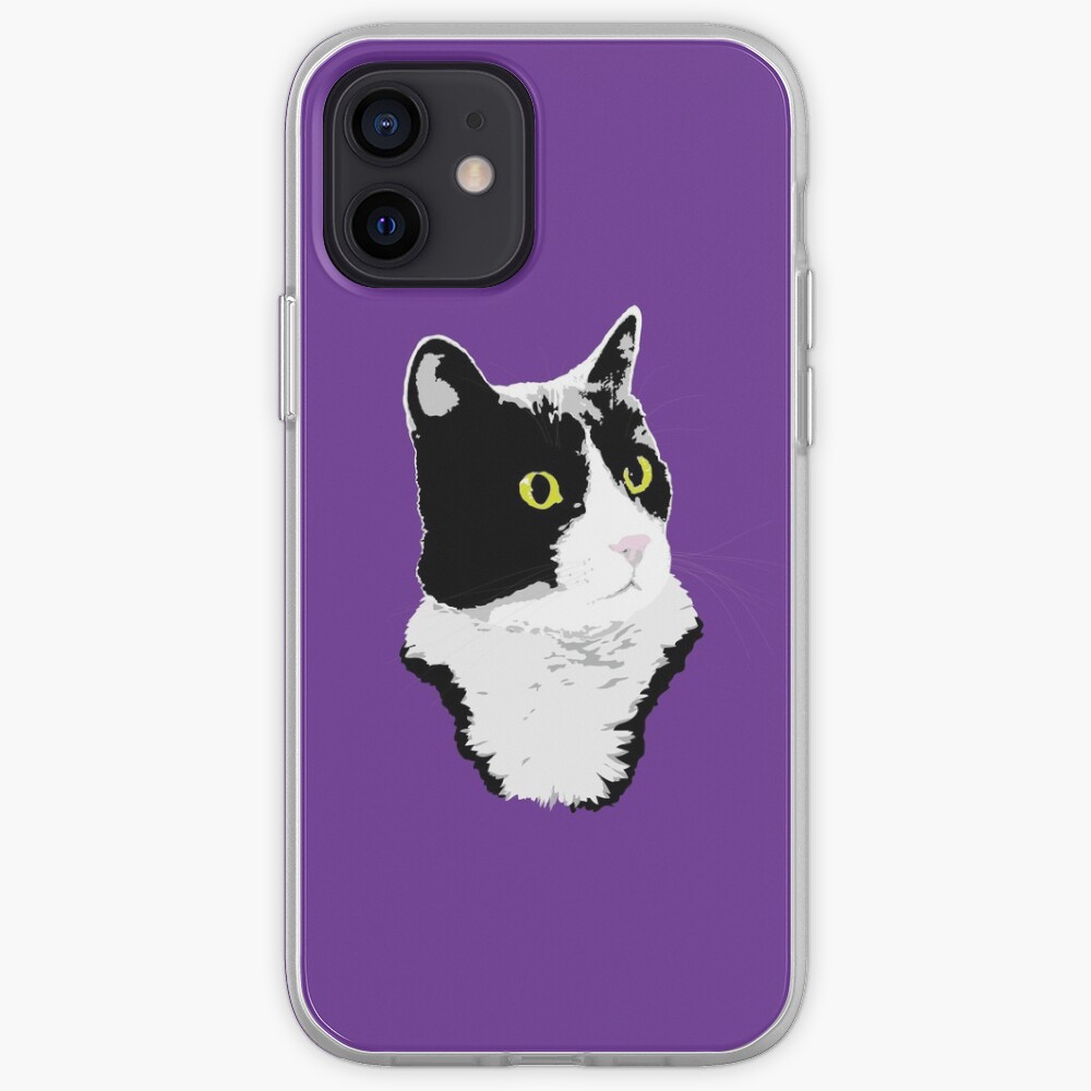 Regal Tuxedo Kitty iPhone Case & Cover