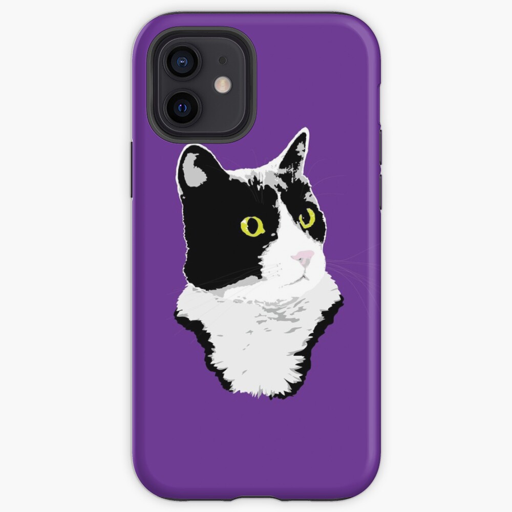 Regal Tuxedo Kitty iPhone Case & Cover