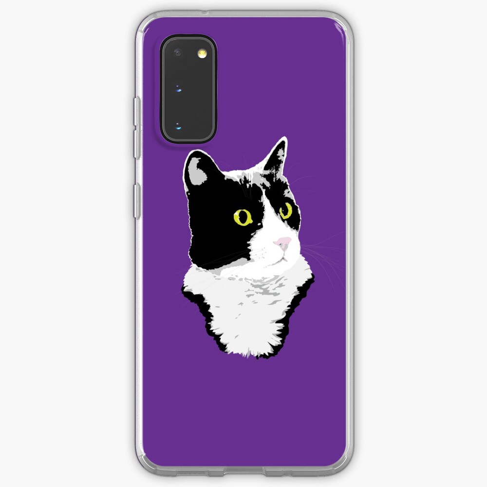 Regal Tuxedo Kitty Case & Skin for Samsung Galaxy