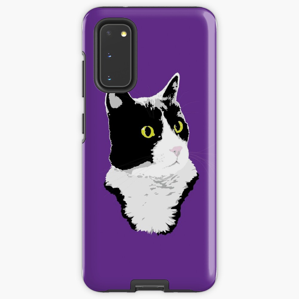 Regal Tuxedo Kitty Case & Skin for Samsung Galaxy