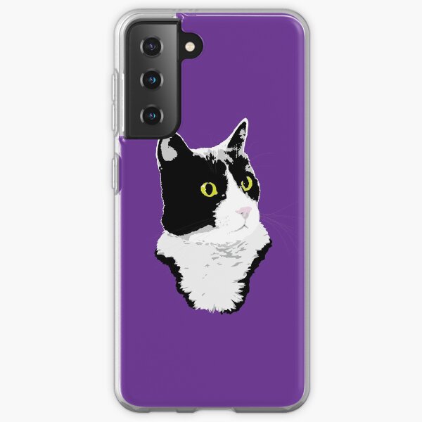 Regal Tuxedo Kitty Samsung Galaxy Soft Case