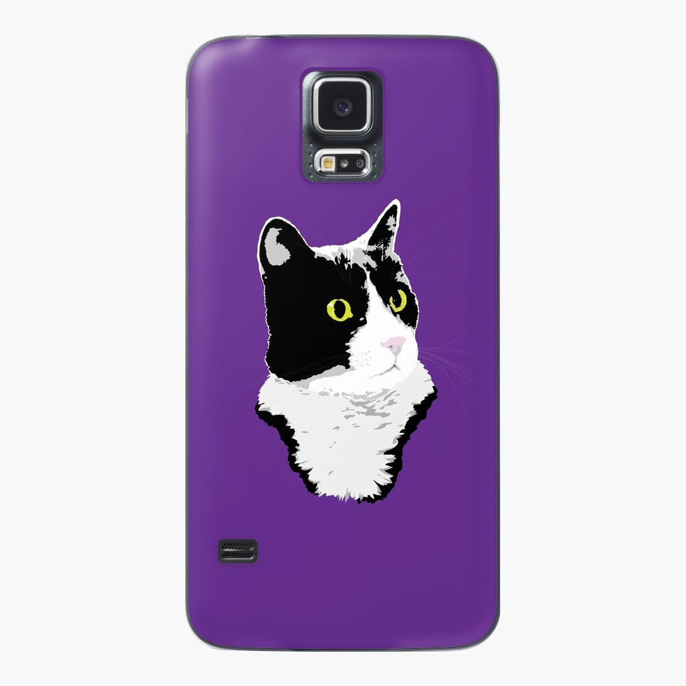 Regal Tuxedo Kitty Case & Skin for Samsung Galaxy