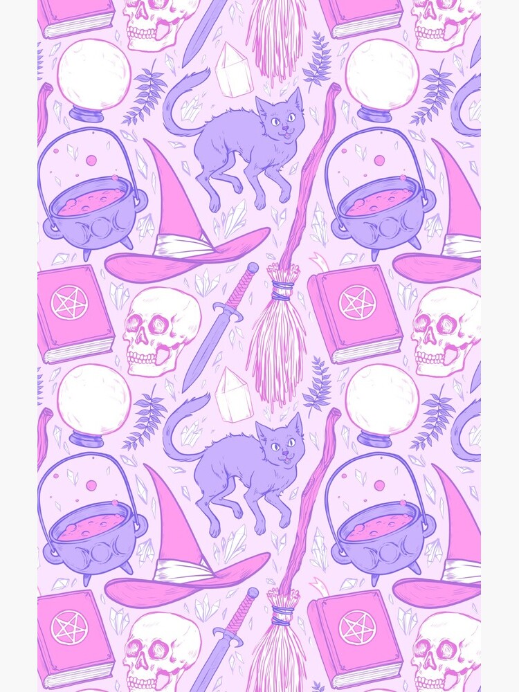 Witch Supplies in Pastel by paisleydrawrrs
