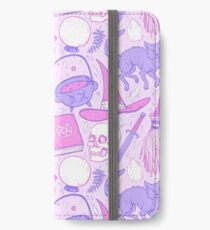 Vinilo o funda para iPhone Suministros de brujas en colores pastel