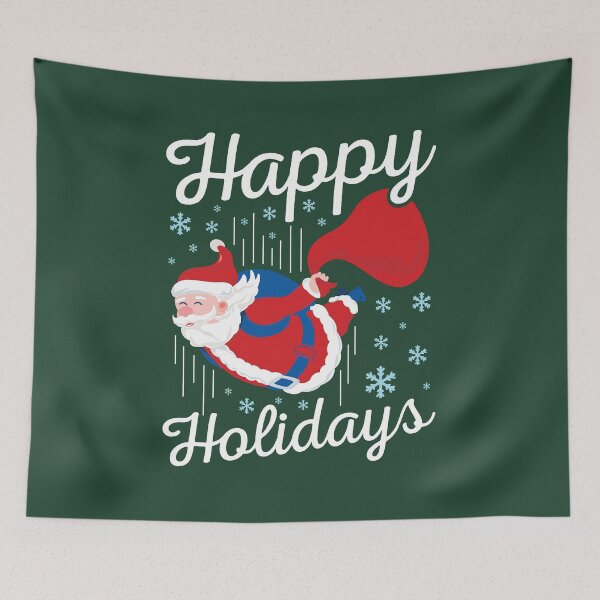 Item preview, Skydiving Christmas Santa Parachute designed and sold by jaygo.