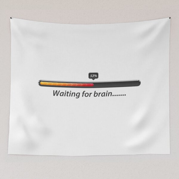 Item preview, Waiting for brain, Warten auf Gehirn designed and sold by Marcin Adrian.
