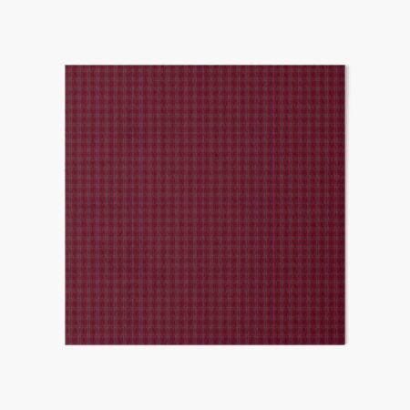 Blairgowrie Berries and Cherries tartan Art Board Print