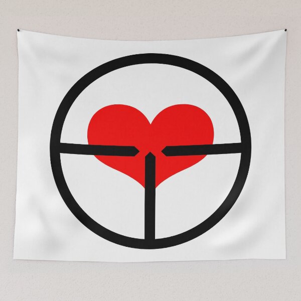 Item preview, heart ,  targeted at heart, reticule, viewfinder, target graphics, designed and sold by Danler.