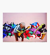 Puerto Rico's Street Art Photographic Print