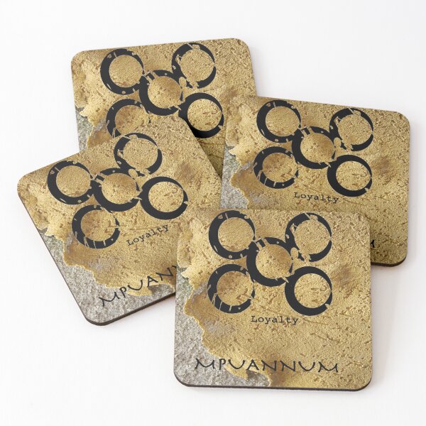 Item preview, Mpuannum Adinkra Symbol designed and sold by GrimalkinStudio.
