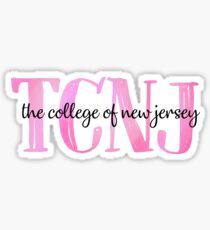 TCNJ Sticker