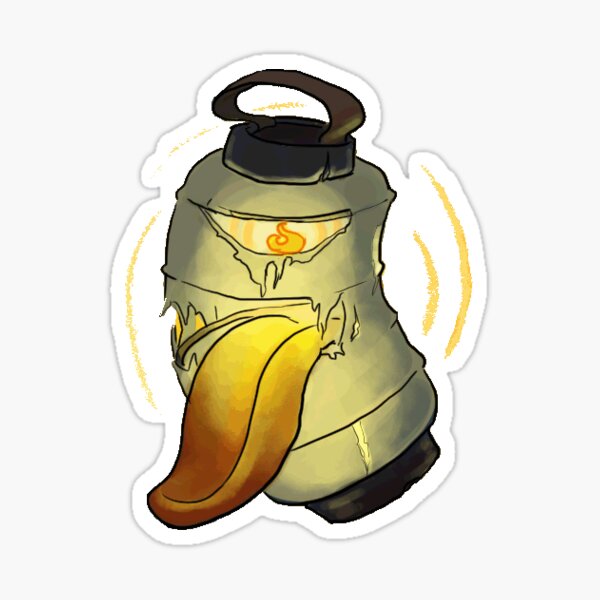 Ghost Lantern Sticker