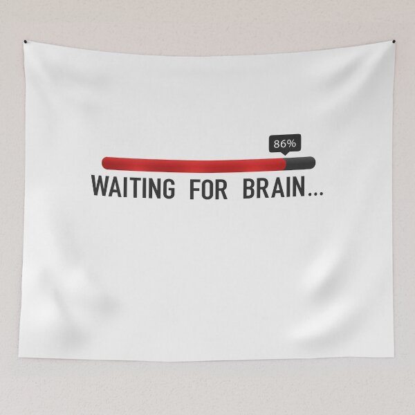 Item preview, Waiting for brain, Warten auf Gehirn designed and sold by Marcin Adrian.