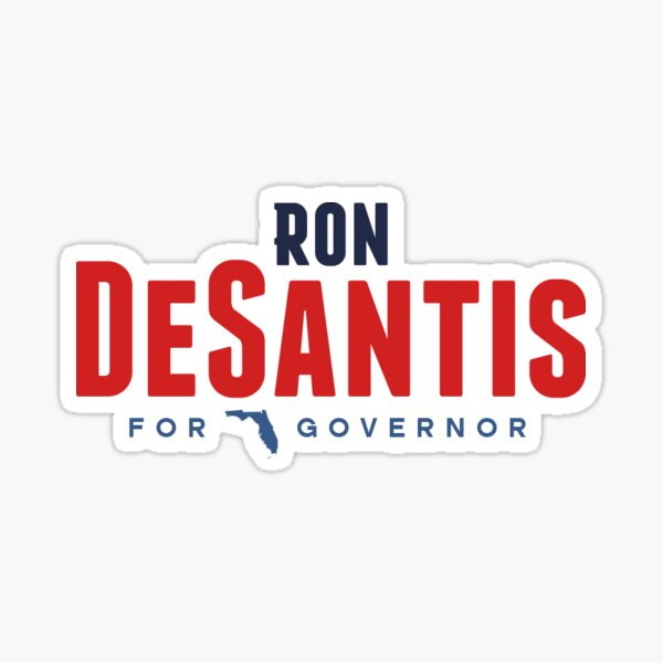 Ron DeSantis For Florida Sticker