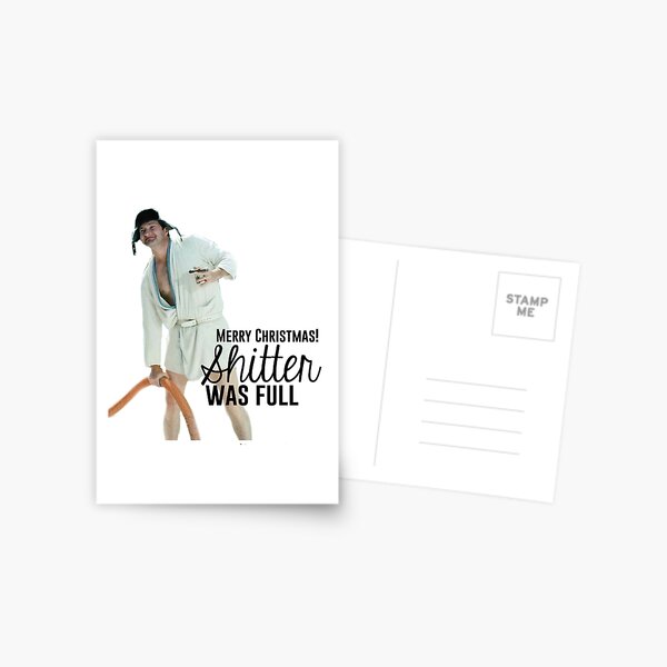 Cousin Eddie: Merry Christmas Postcard