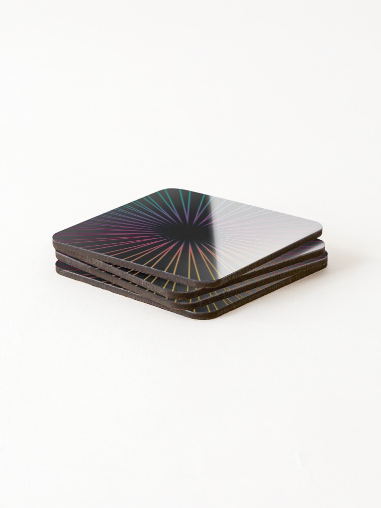 Thumbnail 4 of 5, Coasters (Set of 4), Abstract designed and sold by Marciodesign.