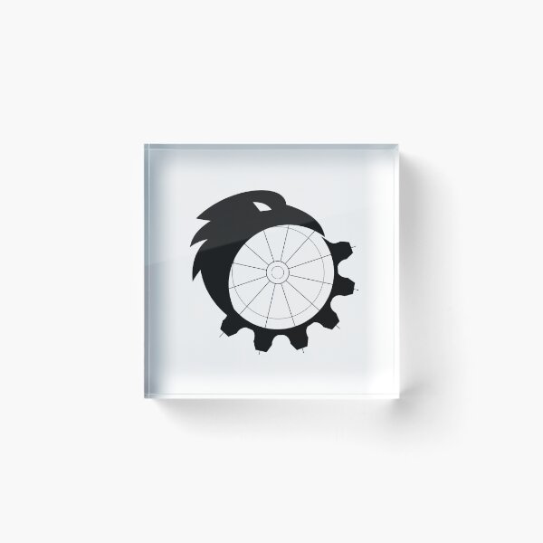 Item preview, Raven Merging to Cog Icon designed and sold by patrimonio.