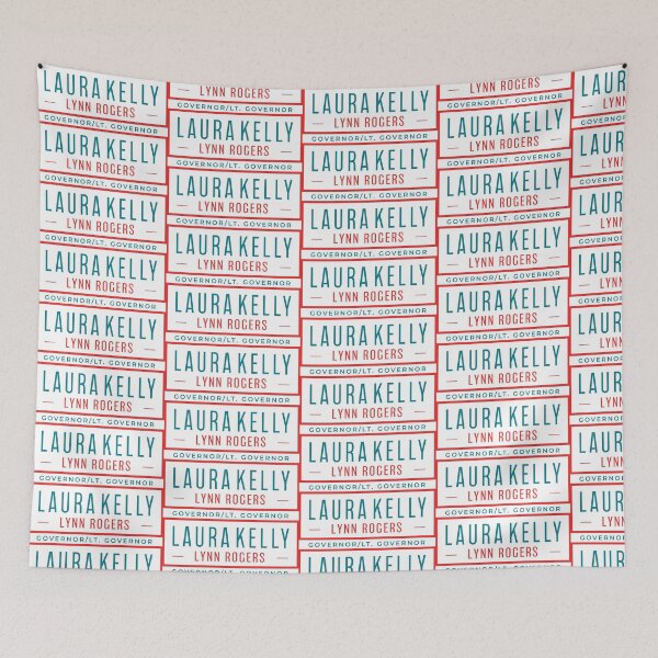 Aperçu de l'œuvre Laura Kelly pour le gouverneur créée et vendue par cocreations.