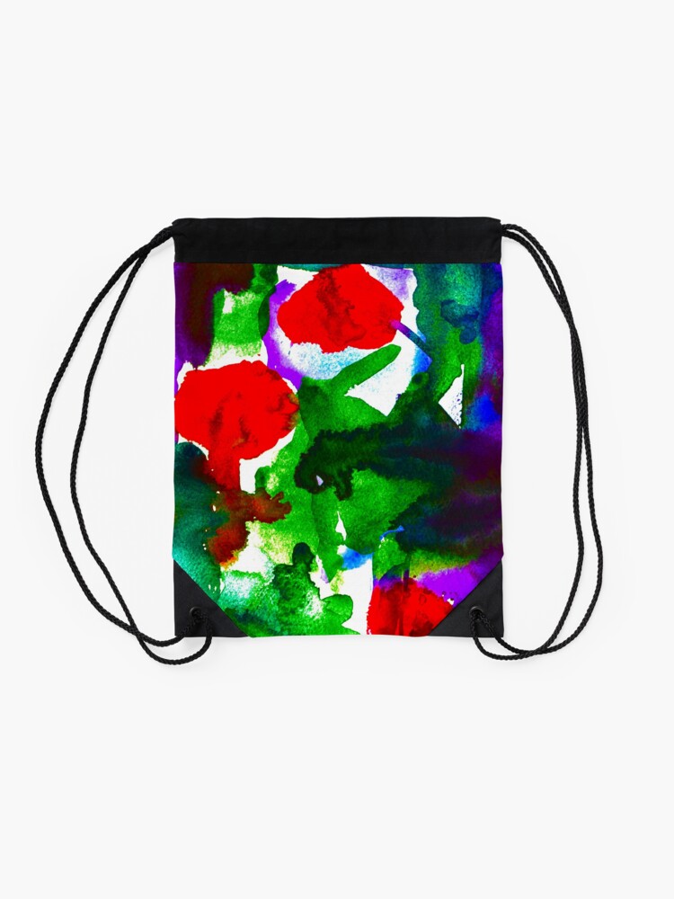 Alternate view of BAANTAL / Pollinate / Evolution #2 Drawstring Bag