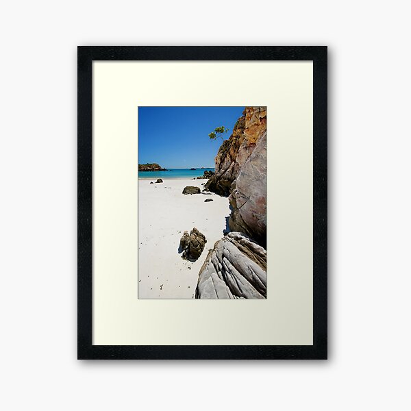 Silica Beach, Kimberley Coast Framed Art Print