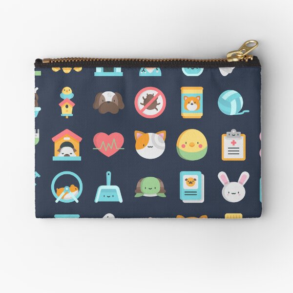 CUTE VET / VETERINARIAN PATTERN Zipper Pouch
