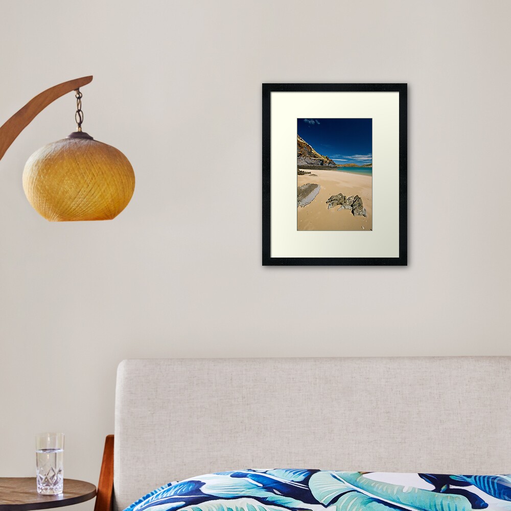 Kimberley Beach Framed Art Print