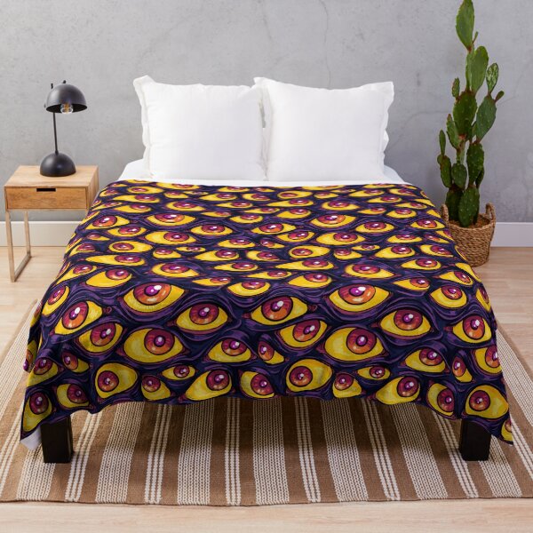 Item preview,  Wall of Eyes in Dark Purple designed and sold by Paisley Yazel.