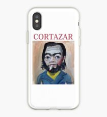 Julio Cortazar portrait iPhone Case