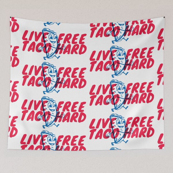 Item preview, Live Free, Taco Hard designed and sold by niemozliwe.
