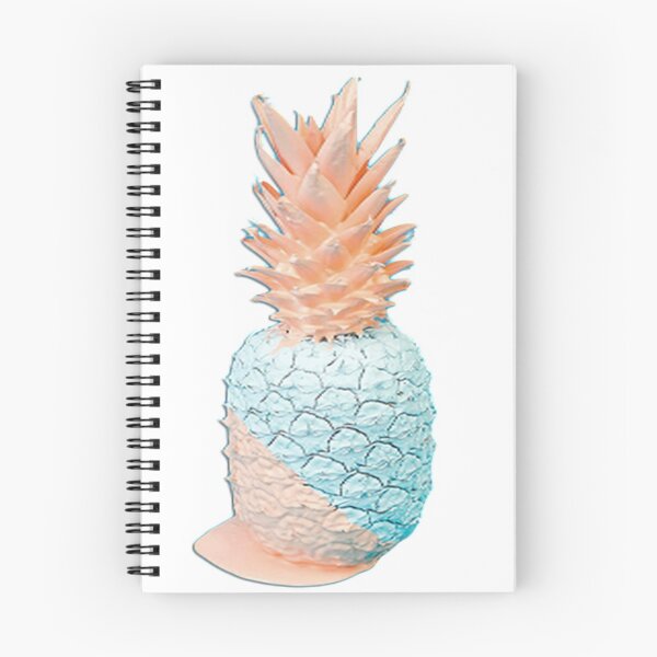 Item preview, Pineapple Cute Painted Pineapple, Teal & Peach color, dipped in peach and teal graphic design, available on many products designed and sold by Cute & Sassy Custom Gifting Boutiques.