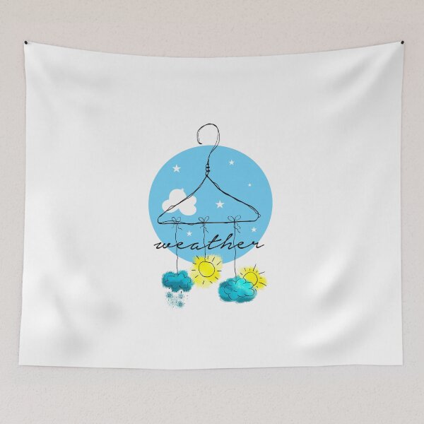 Item preview, Weather sun and rain designed and sold by Magdalena Teterdynko.