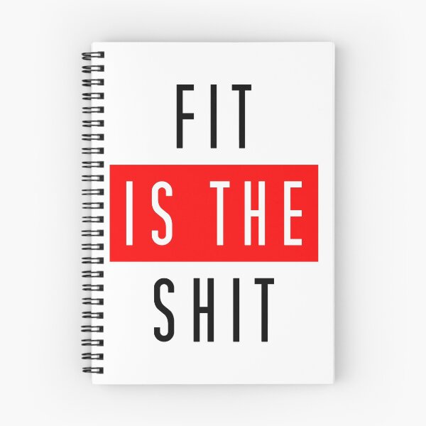 Item preview, FIT IS THE SHIT, FIT IST DER SCHEISSE designed and sold by Marcin Adrian.