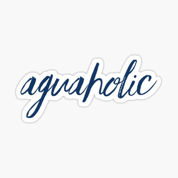 Item preview, Aguaholic designed and sold by TheBlueBlender.