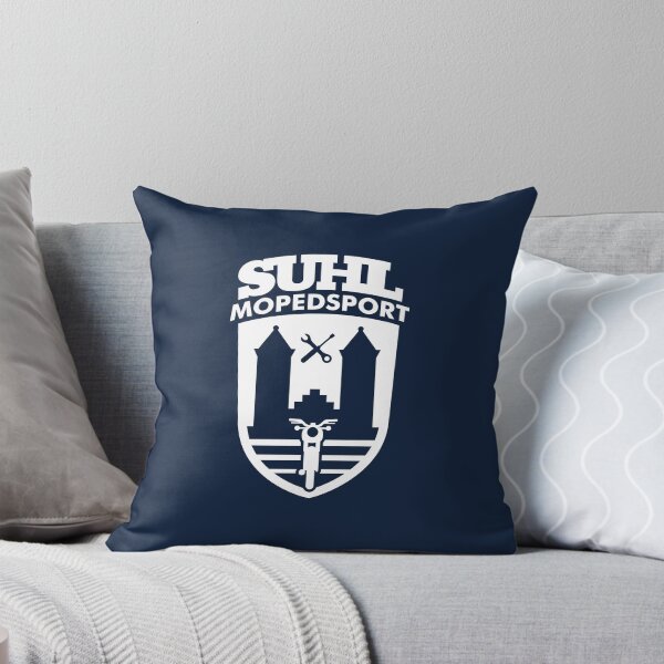 Item preview, Suhl Mopedsport Simson Logo (white) designed and sold by VEB Ostladen.