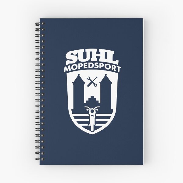 Item preview, Suhl Mopedsport Simson Logo (white) designed and sold by VEB Ostladen.