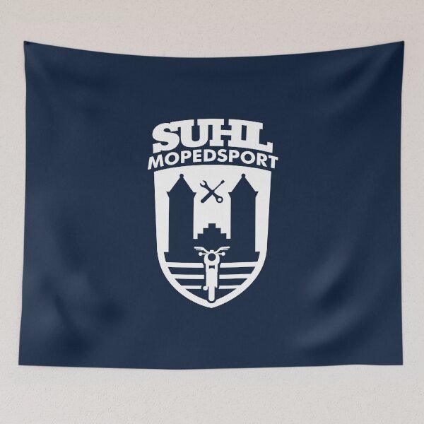 Item preview, Suhl Mopedsport Simson Logo (white) designed and sold by VEB Ostladen.